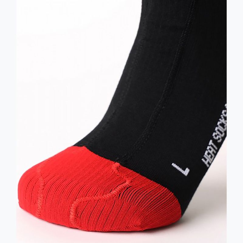 Лижні шкарпетки Lenz Heat Sock 6.1 Toe Cap Compression black 3