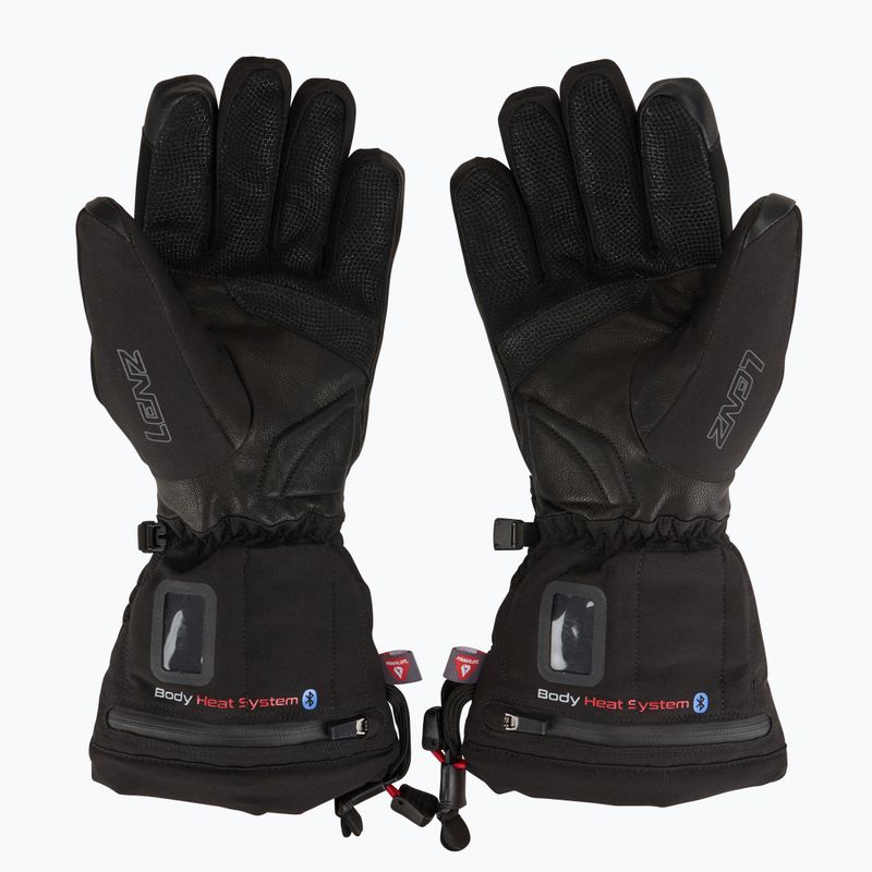 Рукавиці гірськолижні жіночі Lenz Heat Glove 6.0 Finger Cap black 2