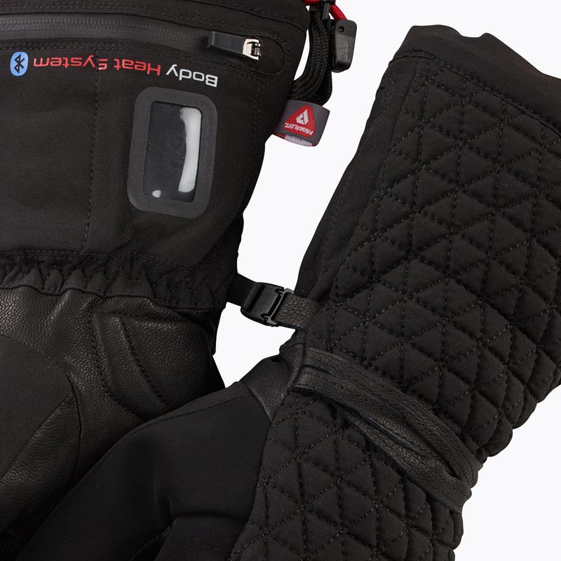 Рукавиці гірськолижні жіночі Lenz Heat Glove 6.0 Finger Cap black 6