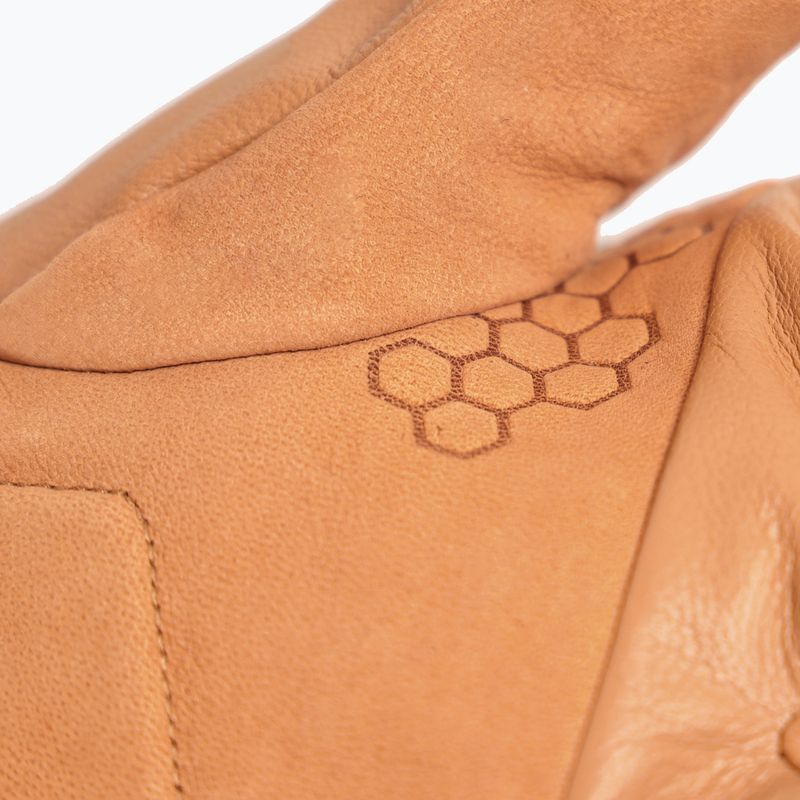 Рукавиці гірськолижні чоловічі Lenz Think About brown/black 3