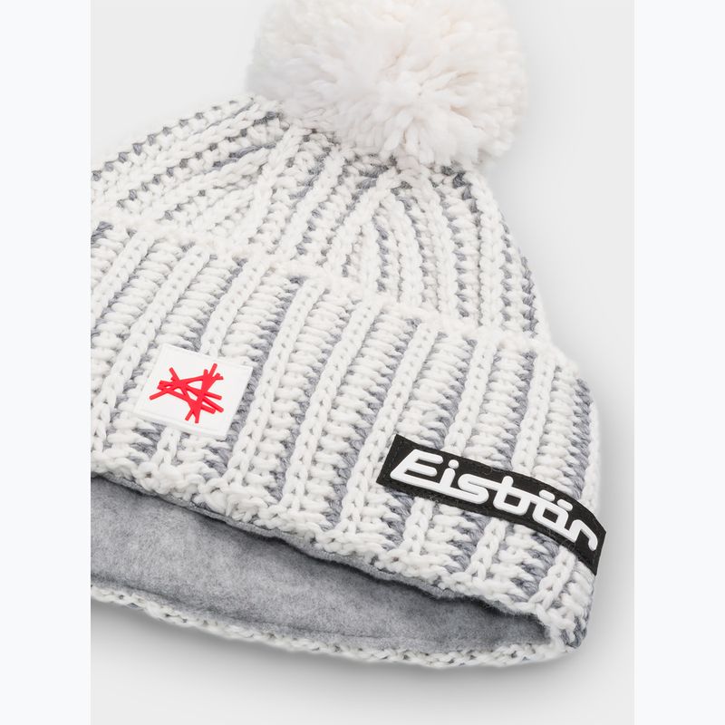 Шапка зимова Eisbar Ronda Pompon SA white 2
