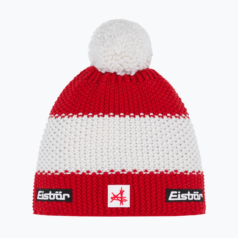 Шапка зимова Eisbar Star Pompon SA ketchup/white/ketchup