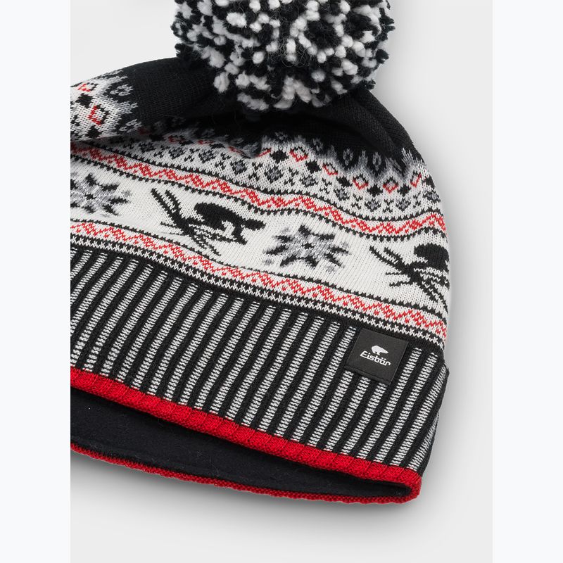 Шапка зимова Eisbar Retroski Pompon black 2