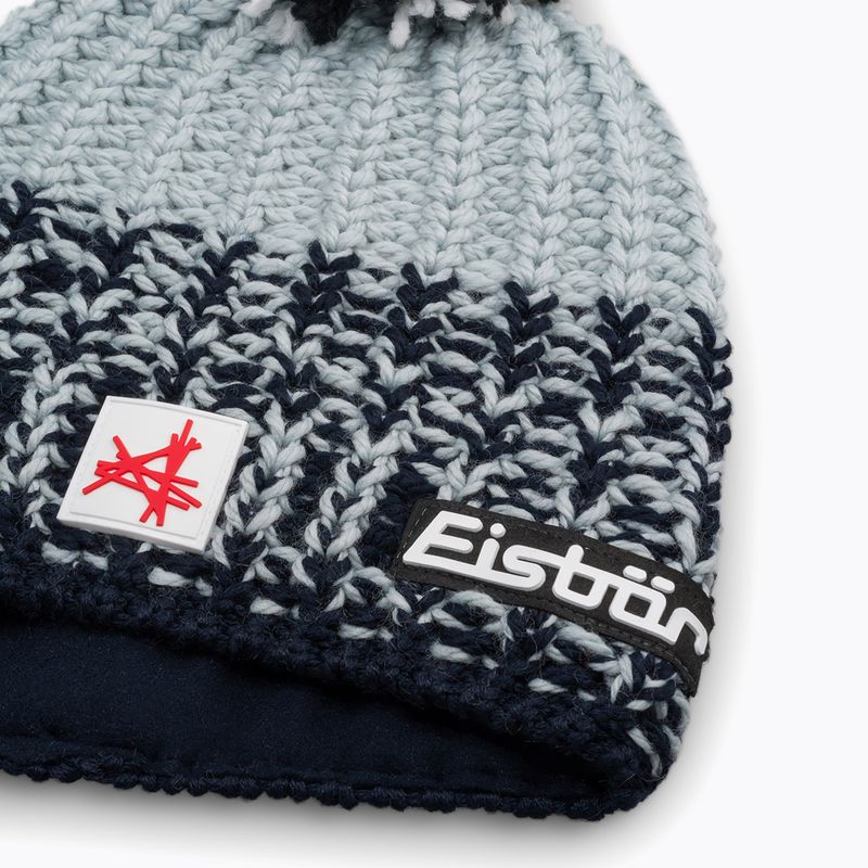 Шапка зимова Eisbar Refocus Pompon SA navy 2
