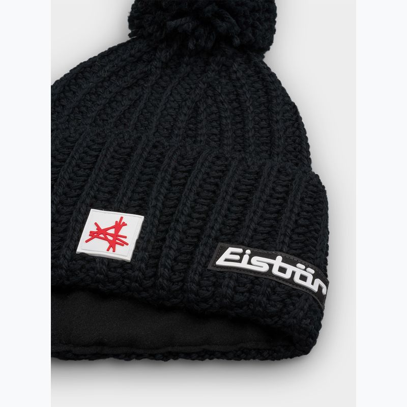 Шапка зимова Eisbar Ronda Pompon SA black 2
