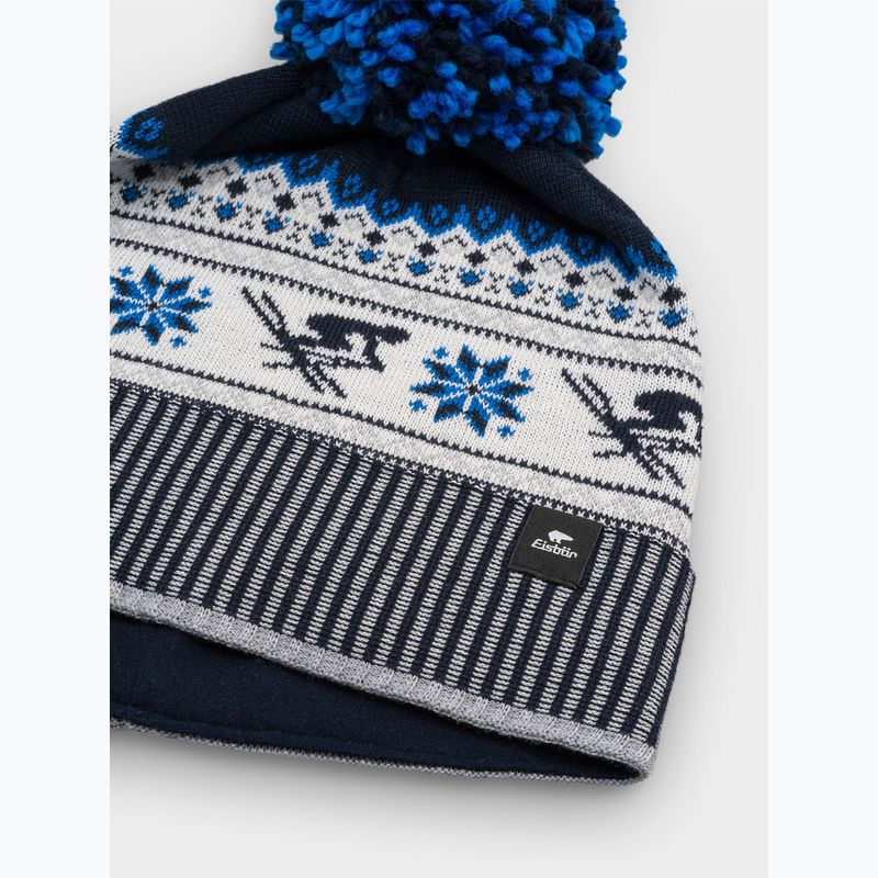 Шапка зимова Eisbar Retroski Pompon navy 2