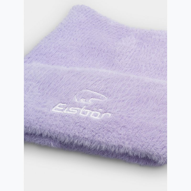 Шапка зимова дитяча Eisbar Ariata lilac/lavender 2