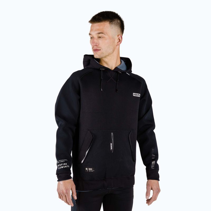 Кофта неопренова чоловіча ION Hoody Neo 2mm чорна 48212-4106