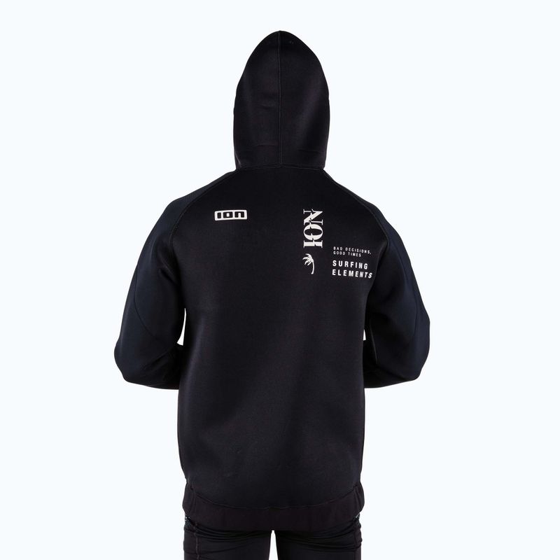 Кофта неопренова чоловіча ION Hoody Neo 2mm чорна 48212-4106 3