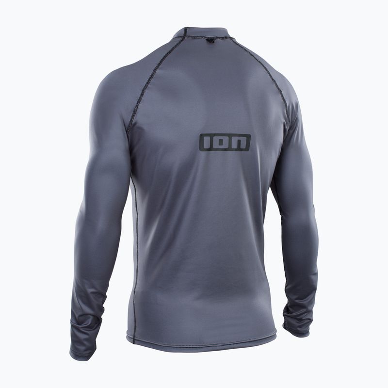 Футболка для плавання чоловіча ION Lycra Promo сіра 48212-4235 2