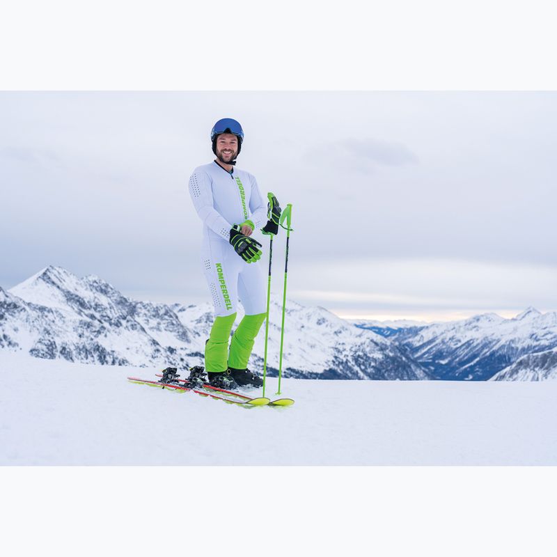 Лижні палиці Komperdell Nationalteam Carbon green 9