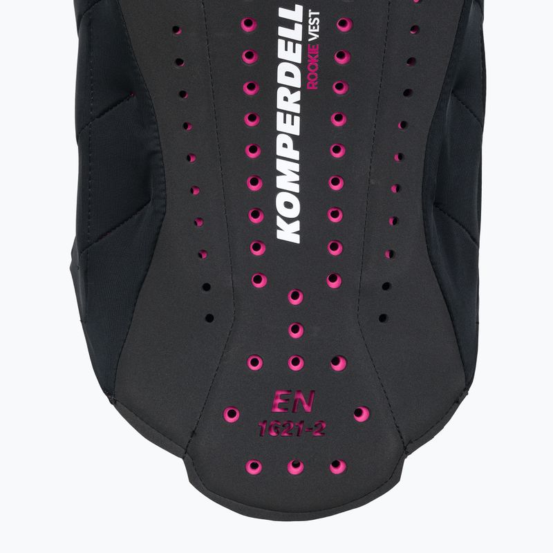 Жилет захисний дитячий Komperdell Ballistic Vest JR чорно-рожевий 6321-209 6