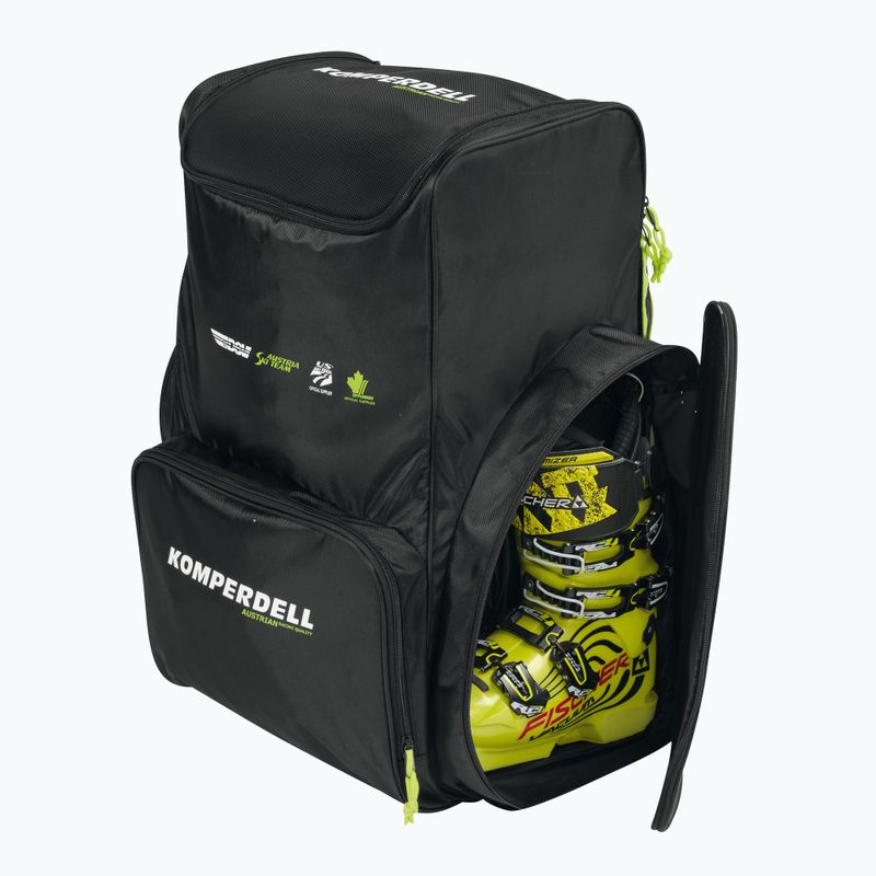 Сумка гірськолижна Komperdell Nationalteam Ski Boot Bag 72 л black/green 4