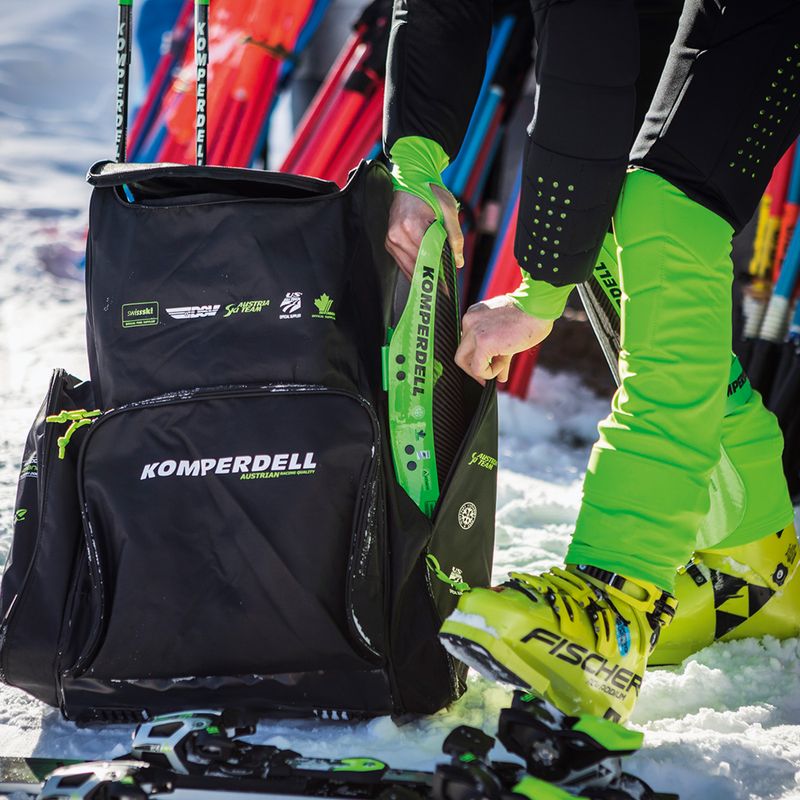 Сумка гірськолижна Komperdell Nationalteam Ski Boot Bag 72 л black/green 6