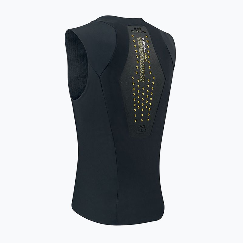 Захисний жилет лижний чоловічий Komperdell Air Vest чорний 6385-206 6