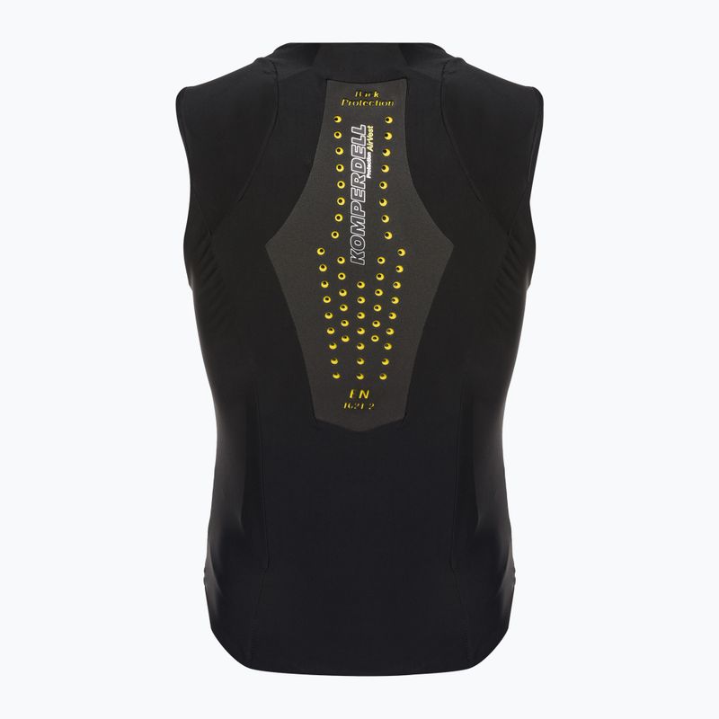 Захисний жилет лижний чоловічий Komperdell Air Vest чорний 6385-206 2