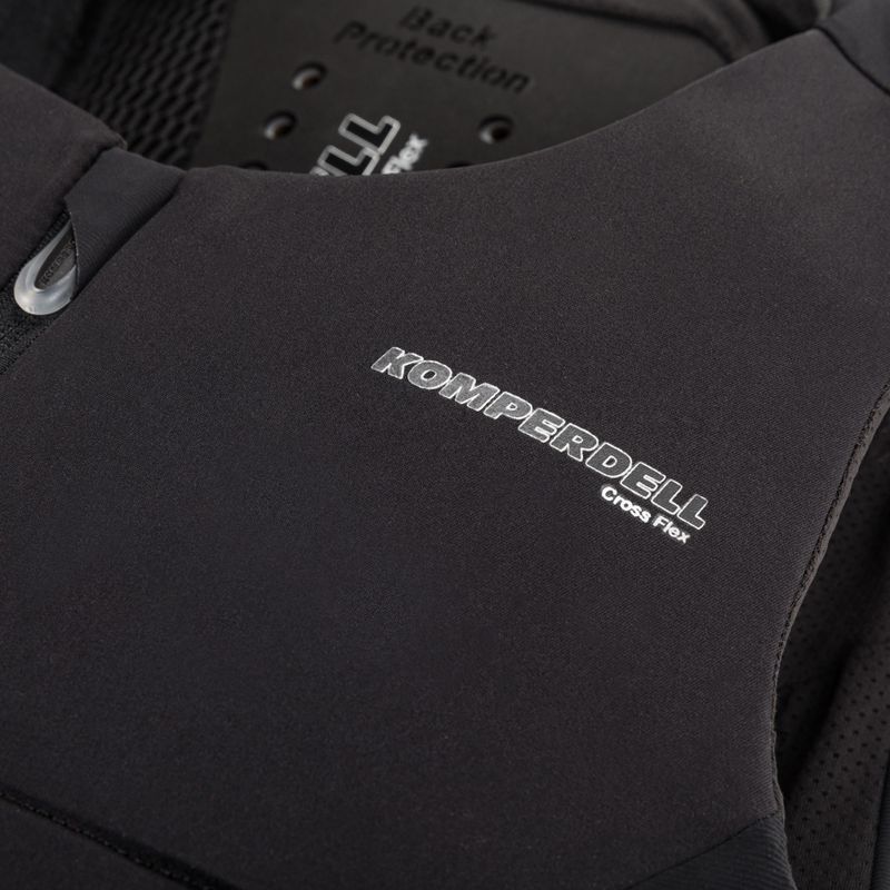 Чоловічий захисний жилет Komperdell Ballistic Flex Fit Regular чорний/жовтий 3