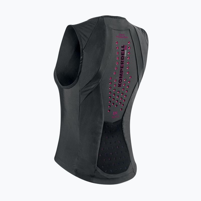 Жіночий жилет Komperdell Air Vest Light чорний/рожевий 2