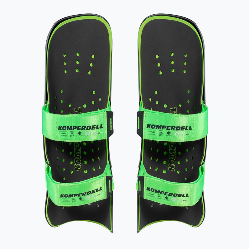 Захист для гомілки Komperdell Shinguards Profi World Cup green