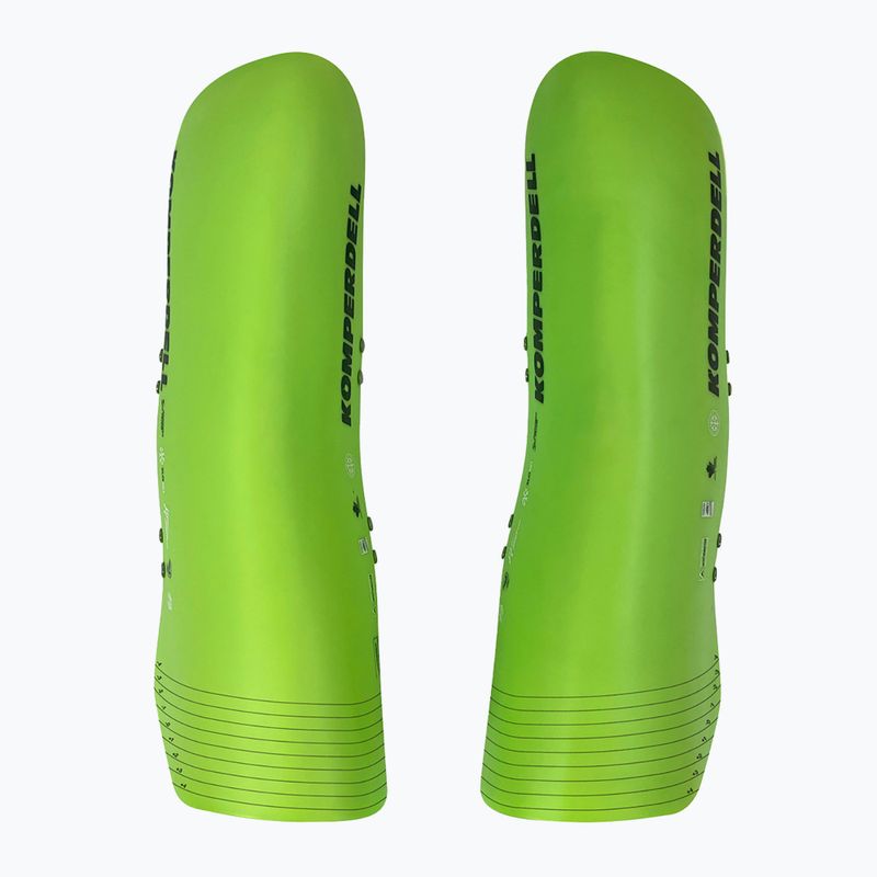 Захист для гомілок дитячий Komperdell Shinguards Profi World Cup Jr green 2