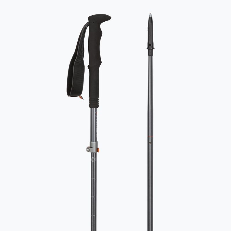 Палиці трекінгові Komperdell FX Lite Ti Vario Compact silver/orange 3