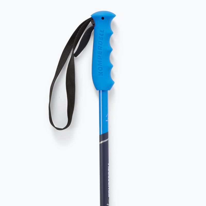 Палиці гірськолижні Komperdell Victory Ti dark blue/ cyan 4