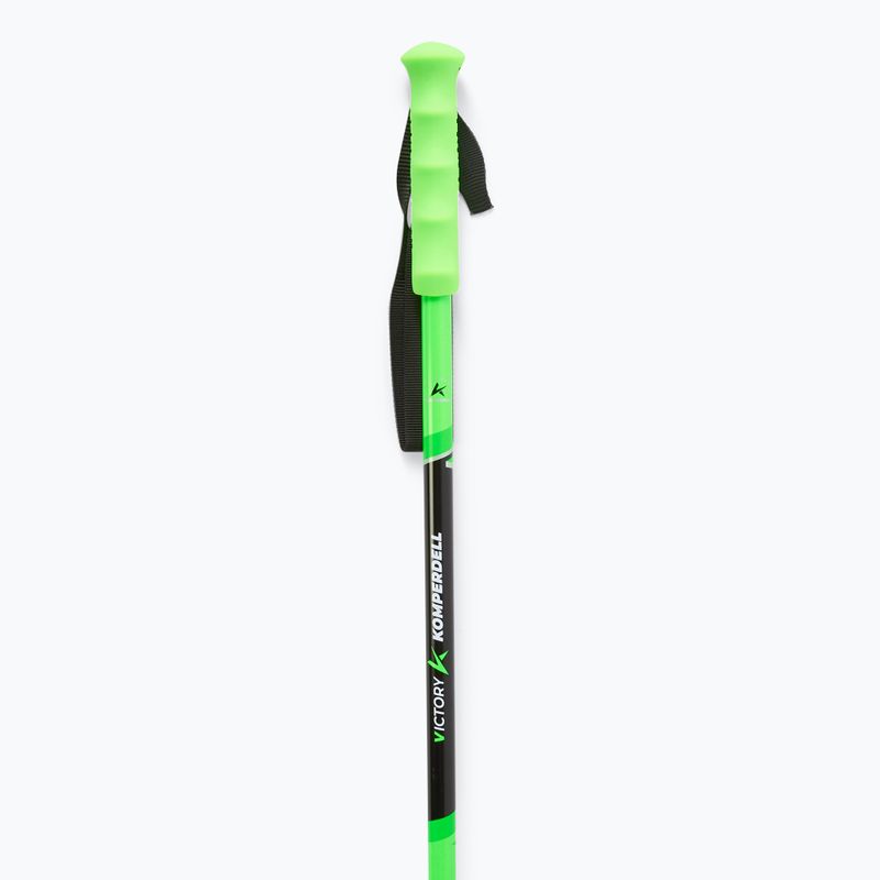 Палиці гірськолижні Komperdell Victory Ti bright green 2
