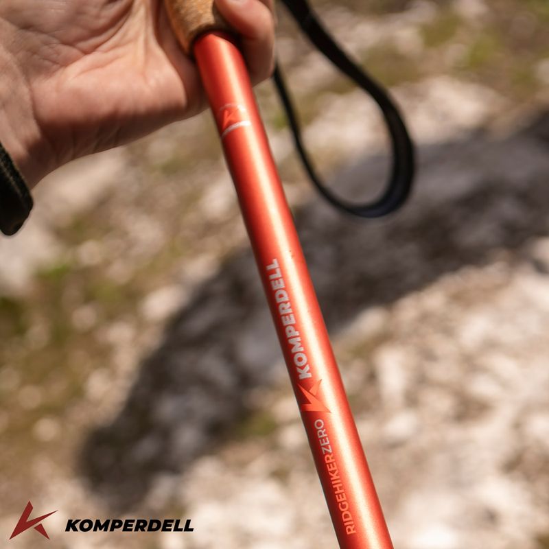 Палиці трекінгові Komperdell Ridgehiker Zero Compact burnt orange 11