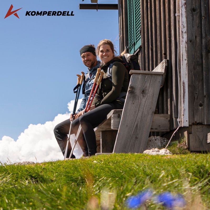 Палиці трекінгові Komperdell Trailmaster Zero forrest green 10