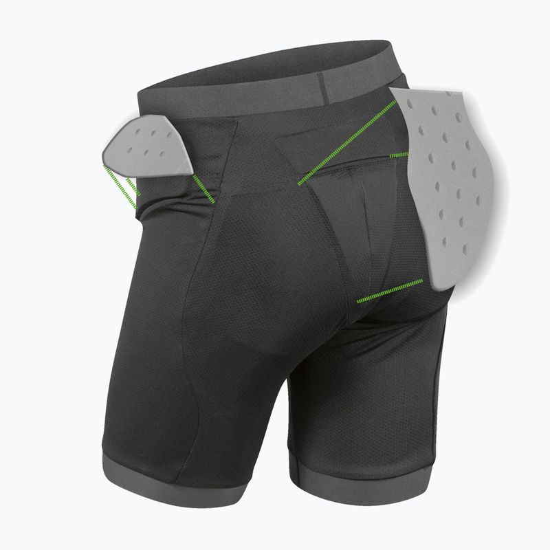 Шорти з захистом Komperdell Pro Short black/grey 3