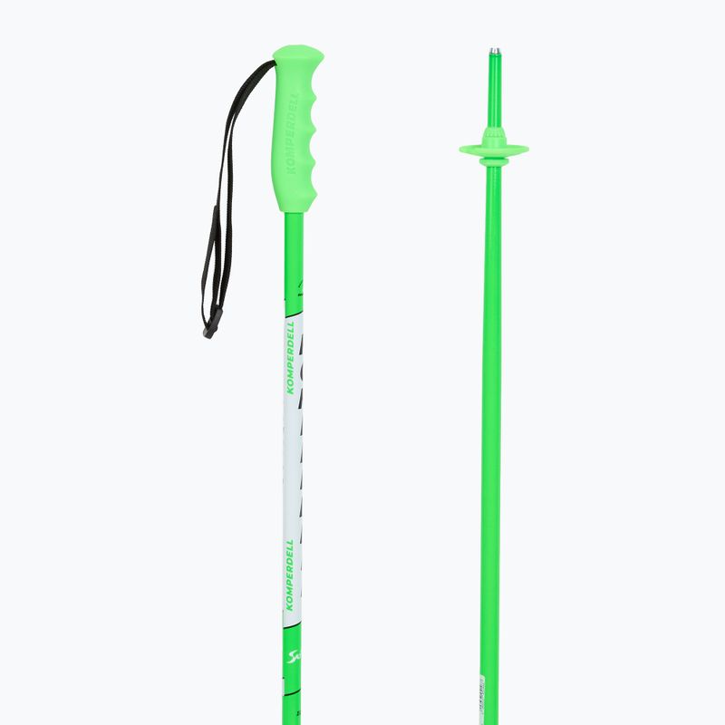 Палиці гірськолижні дитячі Komperdell Champ Jr green 3