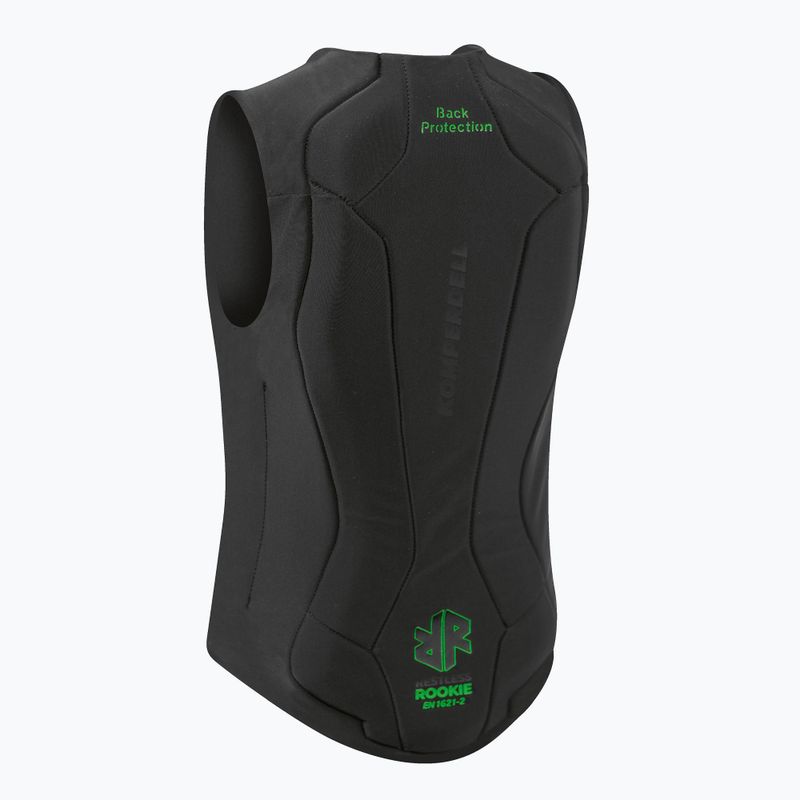 Жилет захисний дитячий Komperdell Ballistic Flex Fit Pro Jr black/lime 2