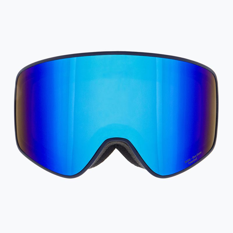 Маска лижна Red Bull SPECT Rush Polarised matt blue/blue/brown blue mirror/blue snow 001 7