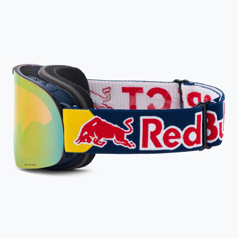 Маска лижна Red Bull SPECT Soar matt dark blue/blue/orange red mirror/red snow 004 4