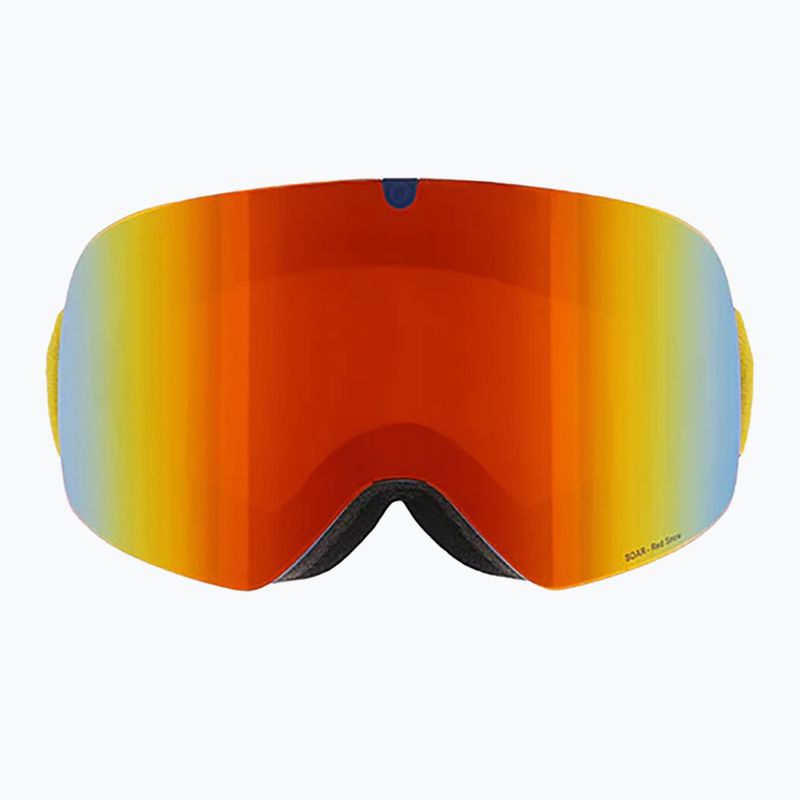 Маска лижна Red Bull SPECT Soar matt dark blue/blue/orange red mirror/red snow 004 7