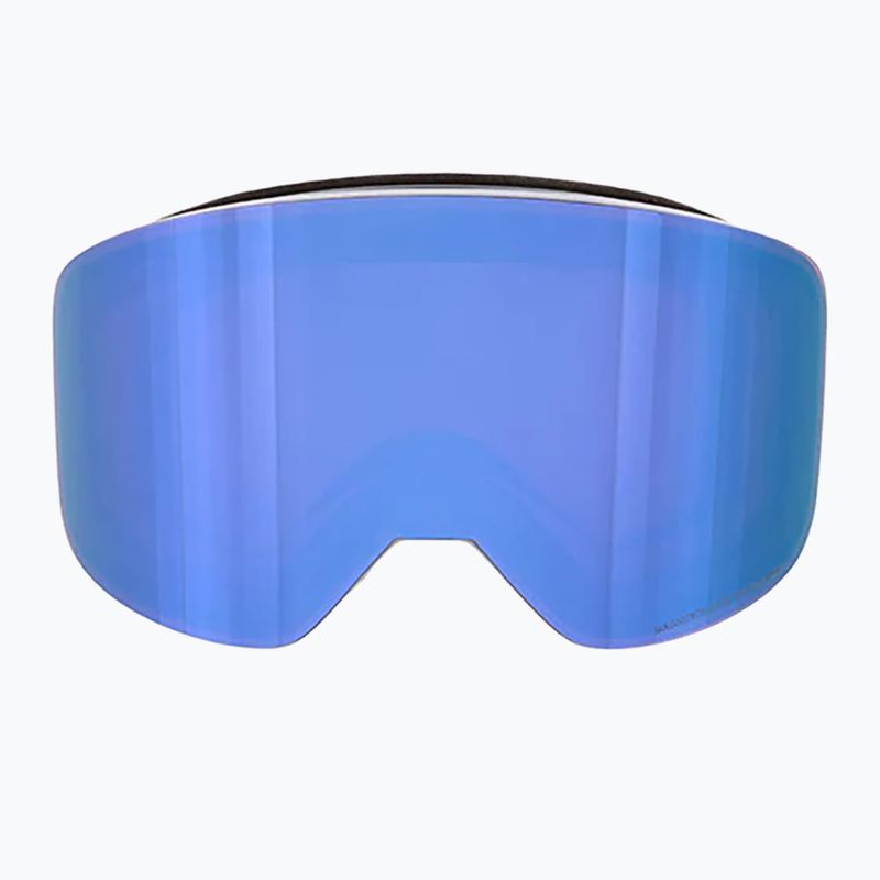 Маска лижна Red Bull SPECT Magnetron Slick shiny silver/white/red blue mirror/dusk blue snow 004 6