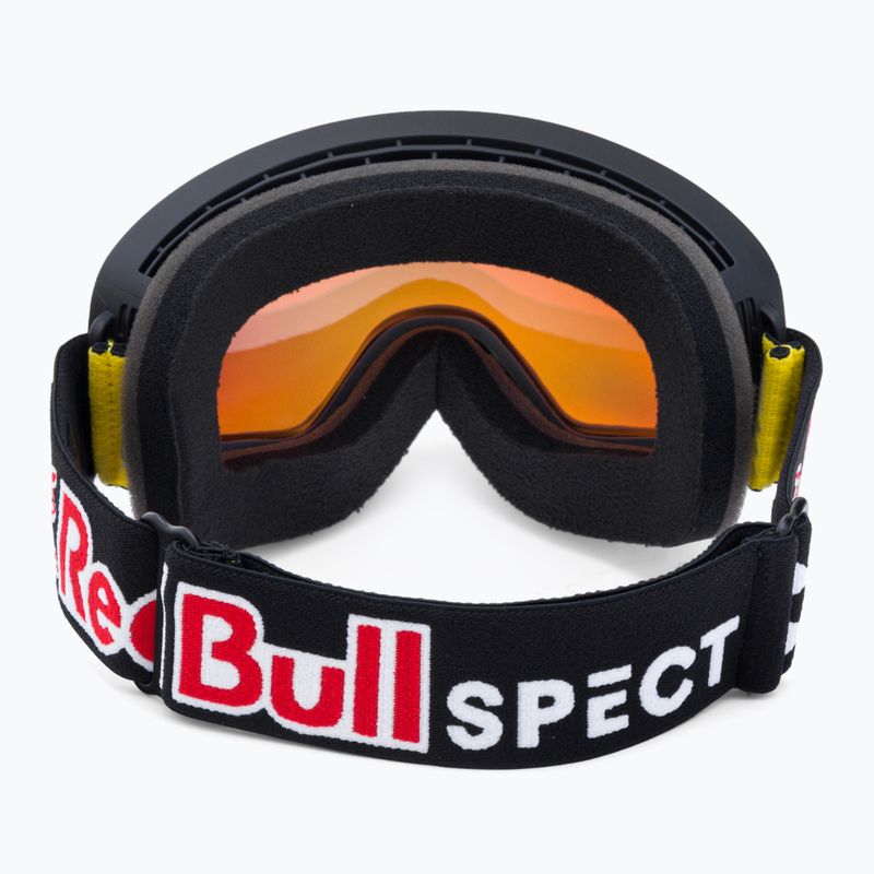 Маска лижна Red Bull SPECT Rush matt black/black/orange red mirror/red snow 013 3