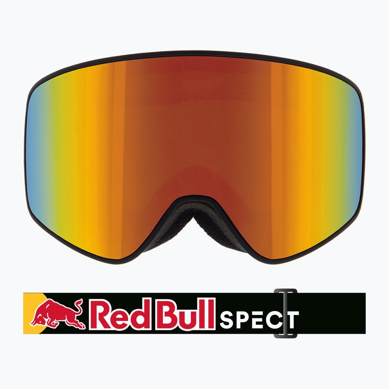 Маска лижна Red Bull SPECT Rush matt black/black/orange red mirror/red snow 013 6
