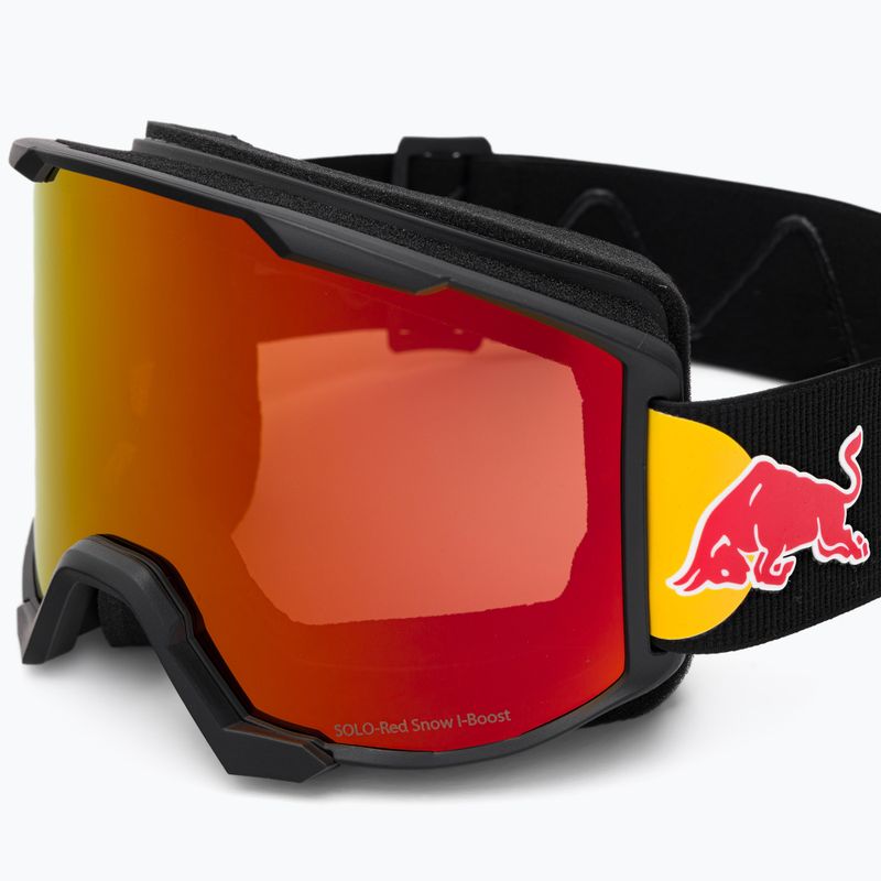 Маска лижна Red Bull SPECT + Pouch Solo High Contrast matt blue/shiny black/red mirror 010S 5