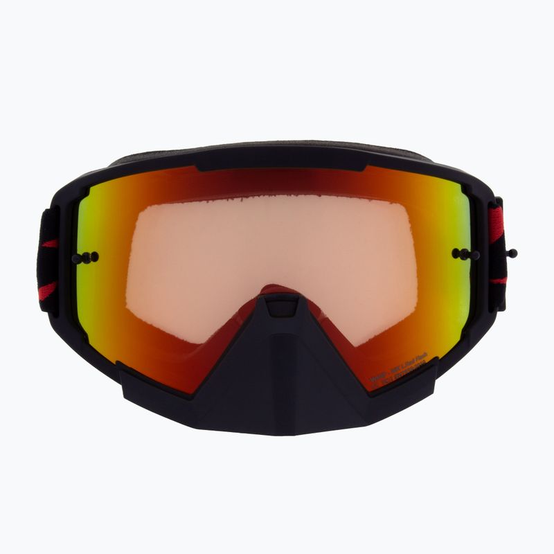 Окуляри велосипедні Red Bull SPECT Whip matt black/amber red mirror 2