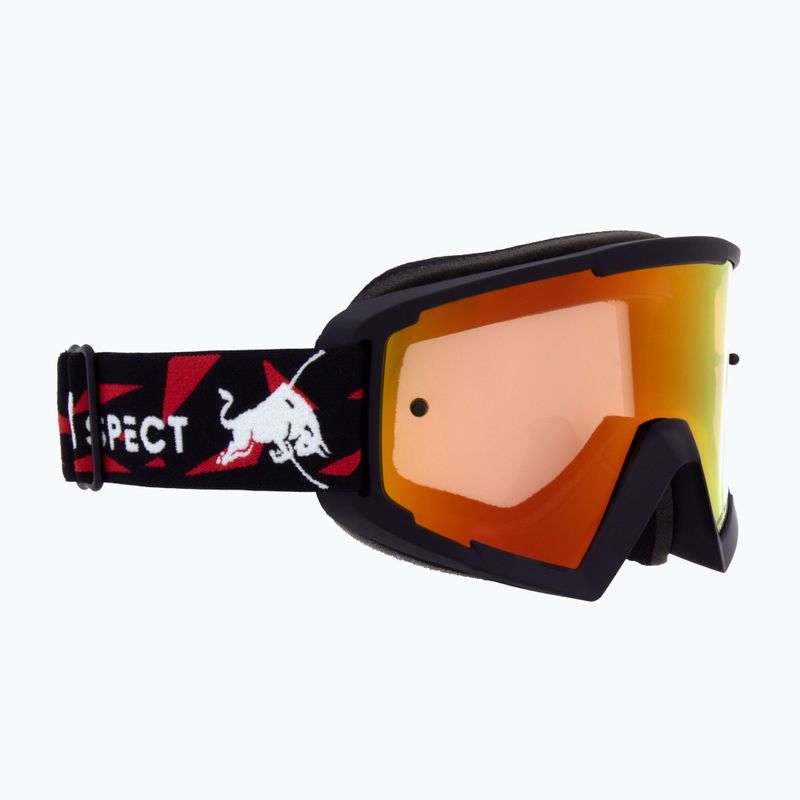 Окуляри велосипедні Red Bull SPECT Whip matt black/amber red mirror 3