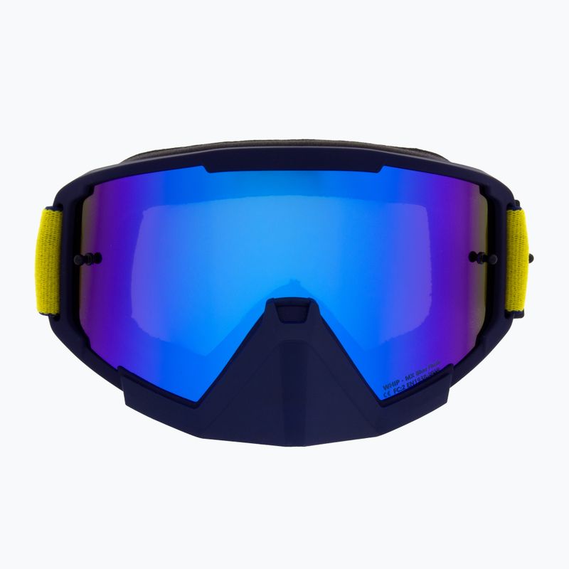 Окуляри велосипедні Red Bull SPECT Whip matt blue/smoke/blue mirror 2