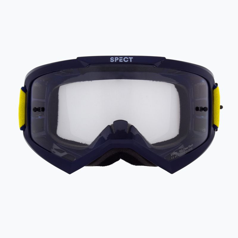 Окуляри велосипедні Red Bull SPECT Evan shiny blue/clear 2