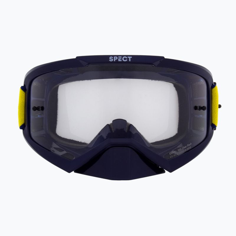 Окуляри велосипедні Red Bull SPECT Evan shiny blue/clear 3