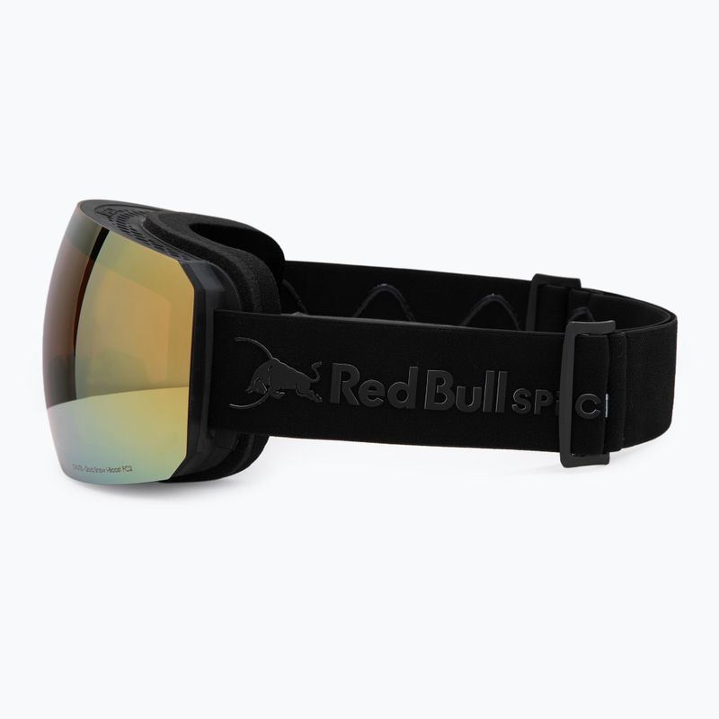 Окуляри гірськолижні Red Bull SPECT Chute black/brown with gold mirror/cloudy snow 4