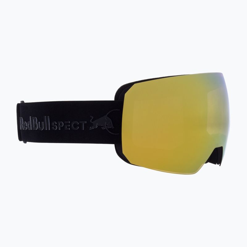 Окуляри гірськолижні Red Bull SPECT Chute black/brown with gold mirror/cloudy snow 2