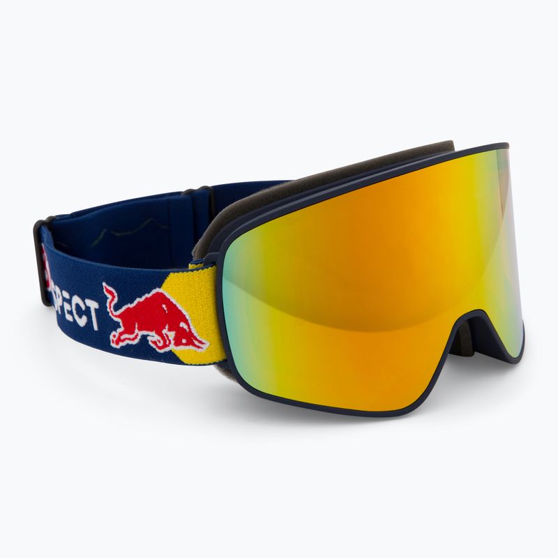 Окуляри гірськолижні Red Bull SPECT Rush blue/red snow - orange with red mirror