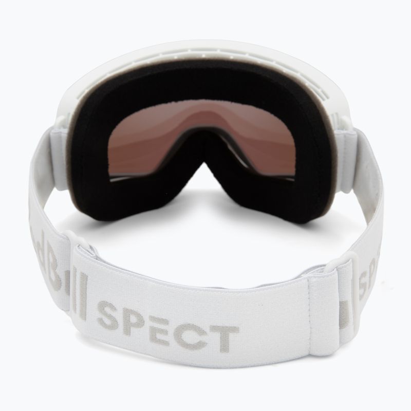 Окуляри гірськолижні Red Bull SPECT Rush white/ice blue snow/smoke with blue mirror 3
