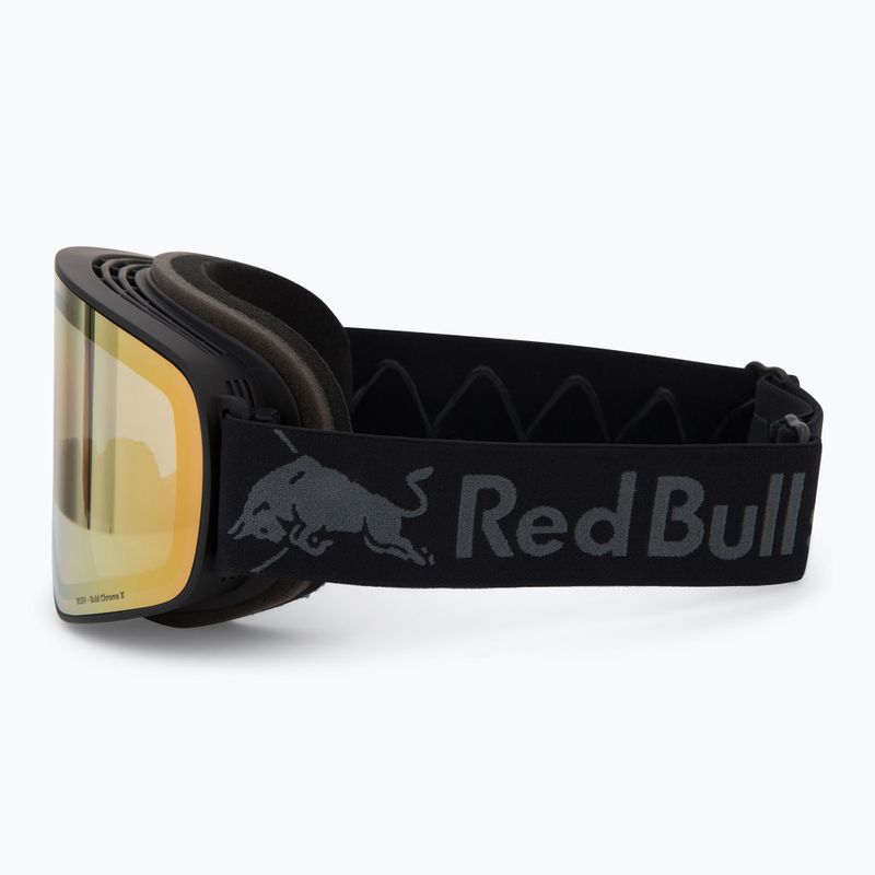 Окуляри гірськолижні Red Bull SPECT Rush Photo black/brown with gold chrome x 4