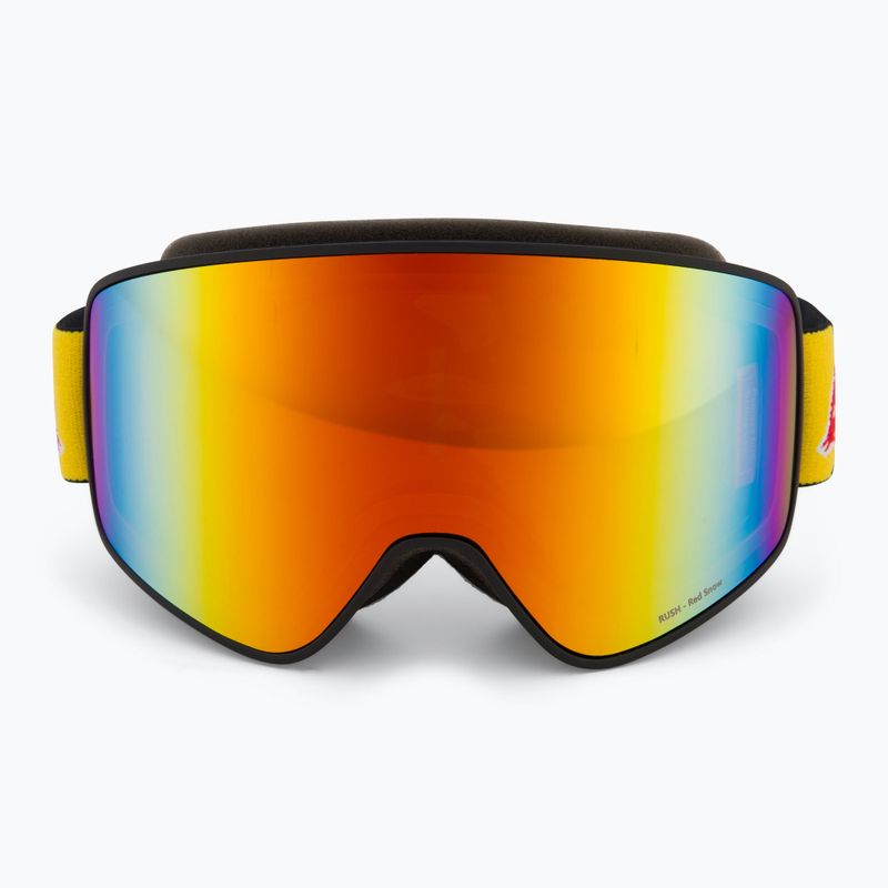 Окуляри гірськолижні Red Bull SPECT Rush black/red snow - orange with red mirror 2